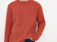 Джемпер с рукавом реглан и округлой горловиной