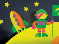 Бумага с флуоресцентным покрытием Sadipal 50х65 см 250 г Желтый