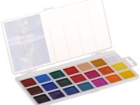 Набор акварели Гамма "Классическая" медовая, 21 цвет, без кисти, пластик, европодвес