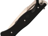 Складной нож НОКС Офицерский-С, сталь AUS-8, рукоять ABS пластик, черный