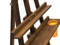 Мольберт Лира Малевичъ "Комфорт" с покрытием, коричневый