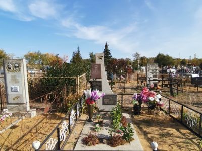 Могила воина-интернационалиста Козлова И.П.