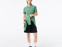 Женское поло Lacoste Slim Fit из эластичного хлопка