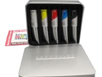 Набор масла Sennelier Test Pack "Rive Gauche" 5 цв*21 мл, жестяная коробка
