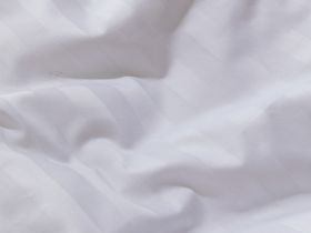 Постельное белье Белый, страйп-сатин 921987