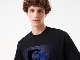 Мужская футболка Lacoste классического кроя