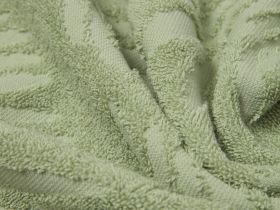 Полотенце махровое Tropico, зеленое