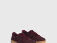 Кеды из искусственной замши, Фиолетовый