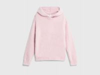 Худи с пушистым эффектом для девочек, Розовый