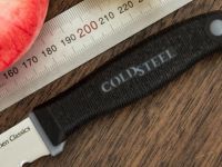 Кухонный нож Cold Steel Steak Knife (Kitchen Classics), сталь 1.4116, рукоять Kray-Ex, черный