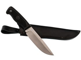 Нож Пласт, сталь D2, рукоять резина