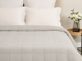 Покрывало Alda, серое