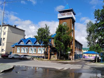 Здание пожарного депо