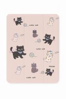 Чехол-книжка Mosbros Cute Cat для Apple iPad Air 4/5 и Air 11 (2024/2025), с подставкой и отделением под стилус (розовый)