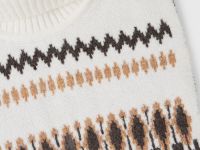 Шарф-манишка для девочек, Белый