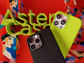 Клип-кейс VLP Asterс MagSafe для Apple iPhone 15 Pro Max Чёрный