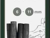 Набор угля натурального Faber-castell "Pitt Monochrome" 4 шт 9-15 мм в картонной коробке