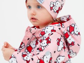 Шапка детская трикотажная для девочек, 2 шт в комплекте