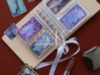 Альбом для фото и выкрасок Languo, 16х14,5х4,5 см, серебро