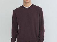 Джемпер с имитацией футболки, Фиолетовый