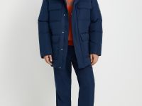 Утепленные брюки с эластичным поясом