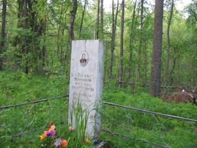 Могила сказательницы Анастасии Федоровны Никифоровой (1888-1971гг.)
