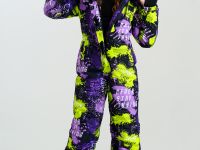 Комбинезон текстильный с полиуретановым покрытием для девочек