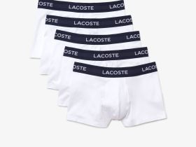 Однотонное мужское нижнее бельё Lacoste (5шт.)