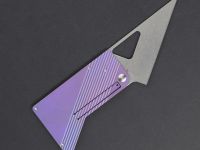 Складной нож Daggerr Cardknife сталь VG-10, рукоять Purple Ti/Carbon Fiber