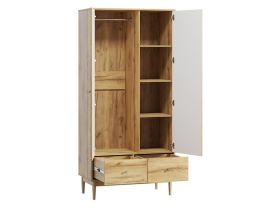 Распашной шкаф Тайрон 2-95x200 Атом
