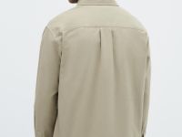 Текстильная рубашка, Бежевый