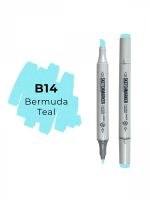 Маркер двухсторонний на спиртовой основе Sketchmarker Цвет Бермудская бирюза