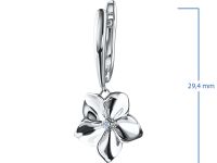 Серьги из серебра э0612сг05162400