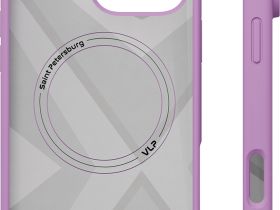 Клип-кейс VLP Aster для Apple iPhone 16 Pro с MagSafe Розовый