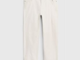 Брюки из канваса, Белый