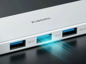 Адаптер Xiaomi Type-C 10 в 1 Docking Station (XMTIO01YM) (серебристый)
