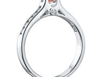 Кольцо из белого золота э4012кц09183300_pink