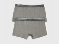 Трусы-транки с низкой посадкой, 2 шт., Серый