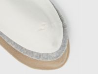 Короткие носки, 3 пары, Бежевый