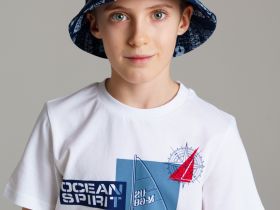 Панама текстильная для мальчиков