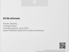 Кабель Pero DC-18 USB-C / Apple Lightning 1,5 м 3 А Чёрный