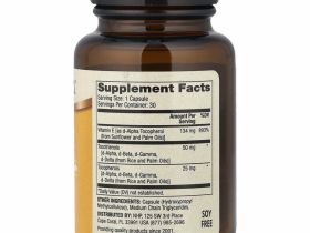 Dr. Mercola, витамин E, 30 капсул