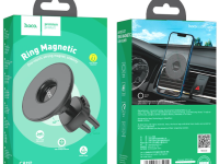 Автомобильный держатель Hoco (CA112) Excelle для смартфона магнитный в воздуховод (черный)