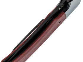 Складной автоматический нож Viking Nordway KA221-2, сталь D2, рукоять G10, красный