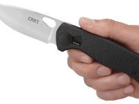 Складной нож CRKT HVAS, сталь 1.4116, рукоять термопластик GRN