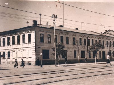 Дом, в котором в 1917-1918 годы находился штаб Красной гвардии