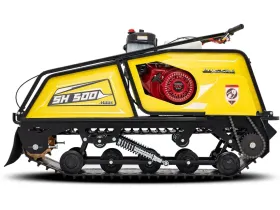 Мотобуксировщик SHARMAX S500 с двигателем Honda GX 390 (2024)