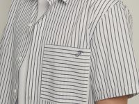 Рубашка с коротким рукавом свободного силуэта