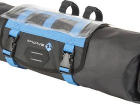Велосумка на руль ACME M-Wave Bikepacking 10 литров (черный / синий)