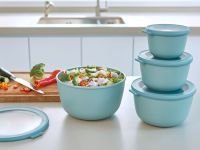 Mepal Набор контейнеров высоких, 4 предмета Nordic Black Cirqula Mepal